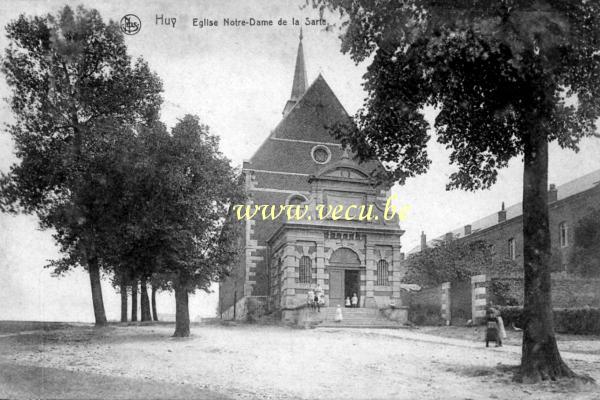 ancienne carte postale de Huy Eglise Notre Dame de la Sarte