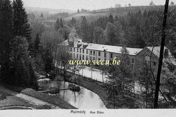 ancienne carte postale de Malmedy Mon Bijou