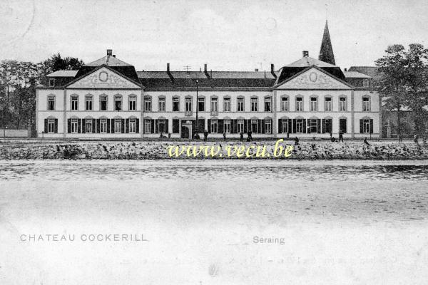 ancienne carte postale de Seraing Chateau Cockerill
