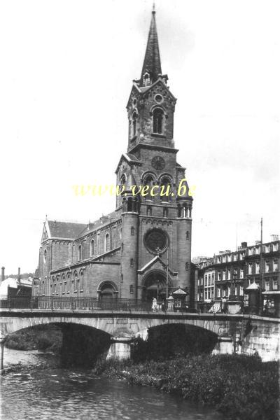 postkaart van Verviers Eglise St Antoine
