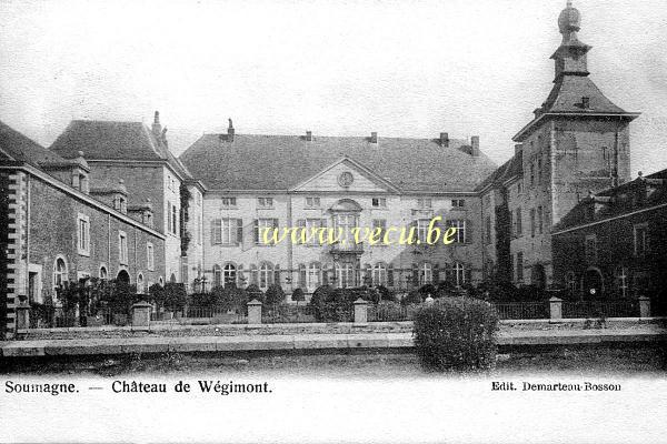 postkaart van Soumagne Château de Wégimont