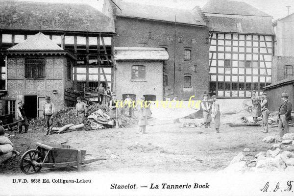 postkaart van Stavelot La Tannerie Bock