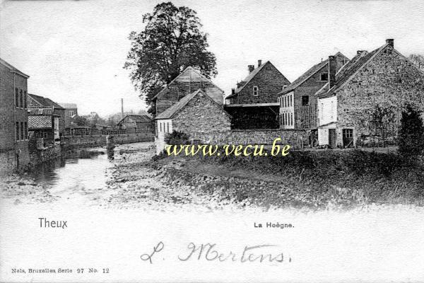 postkaart van Theux La Hoègne
