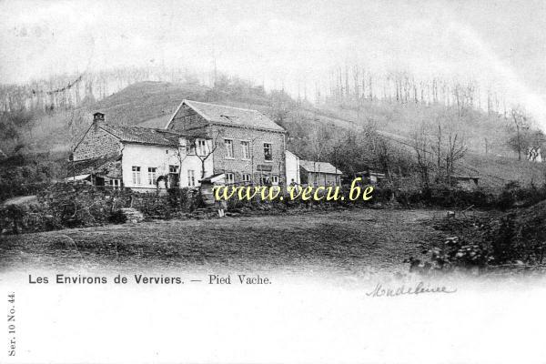 postkaart van Verviers Pied Vache - Environs de Verviers