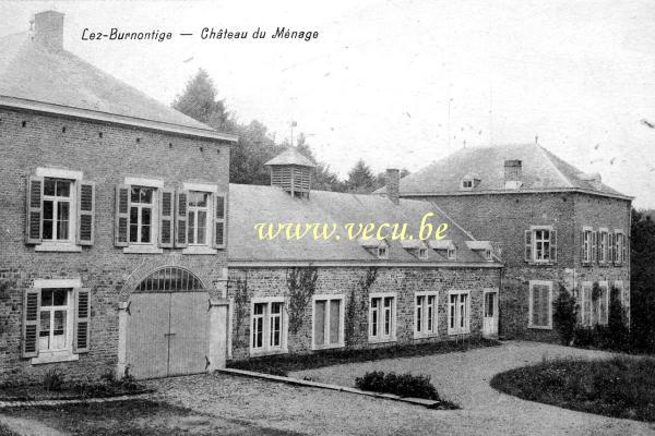 postkaart van Werbomont Lez-Burnontige - Château du Ménage