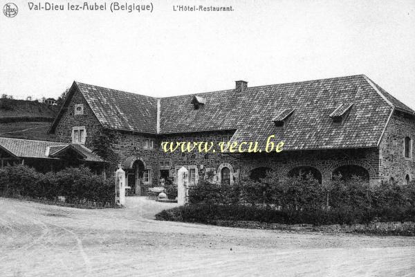 postkaart van Aubel Val-Dieu-lez-Aubel - L'Hôtel-Restaurant