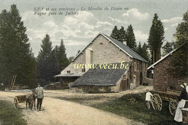 postkaart van Jalhay Le Moulin de Dison en Fagne près de Jalhay