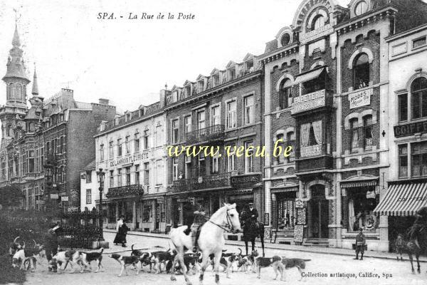 postkaart van Spa La Rue de la Poste