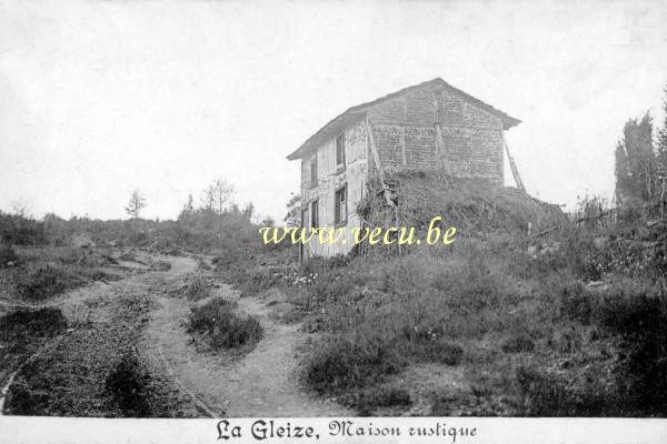 ancienne carte postale de La Gleize Maison rustique