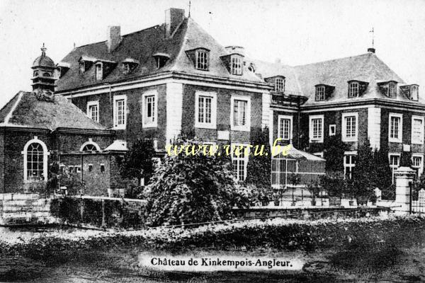 ancienne carte postale de Kinkempois Château de Kinkempois - Angleur