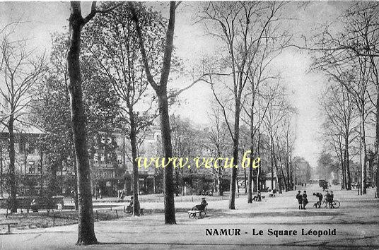 ancienne carte postale de Namur Le Square Léopold