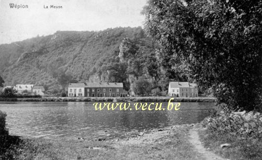 postkaart van Wépion La Meuse