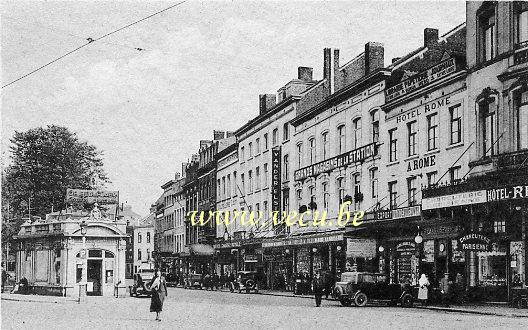 ancienne carte postale de Namur La rue Mathieu