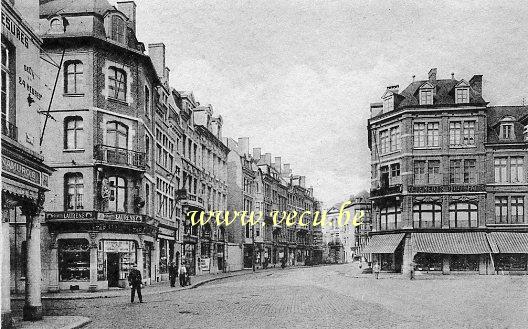 ancienne carte postale de Namur Rue de Marchovelette