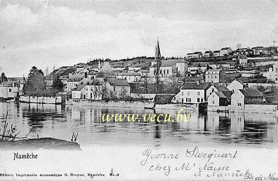 postkaart van Namêche Namêche