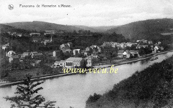 ancienne carte postale de Hermeton Panorama