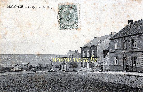 postkaart van Maeslangen Le Quartier du Piroy