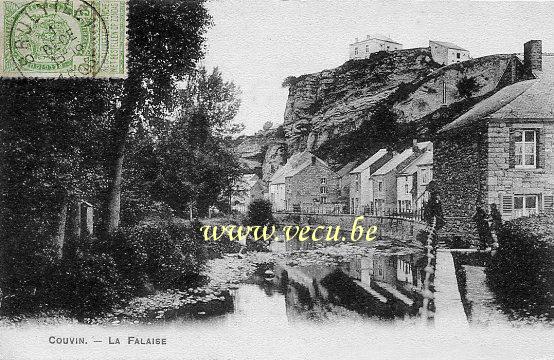 postkaart van Couvin La Falaise