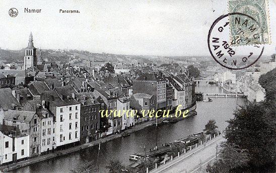 postkaart van Namen Panorama