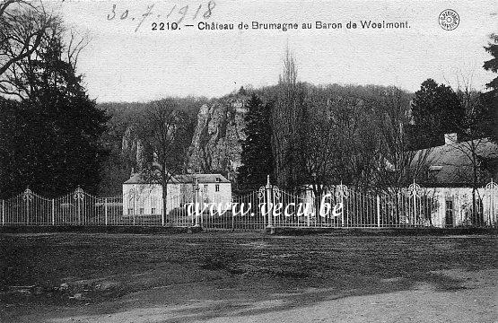 postkaart van Brumagne Château de Brumagne au Baron de Woelmont