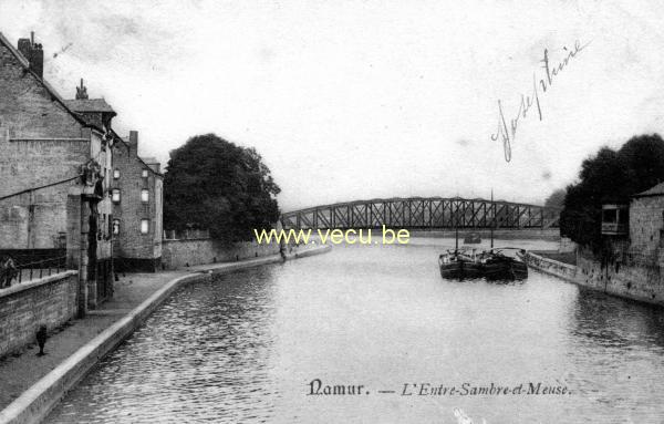 postkaart van Namen L'Entre Sambre et Meuse