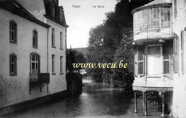 ancienne carte postale de Yvoir Le Bocq