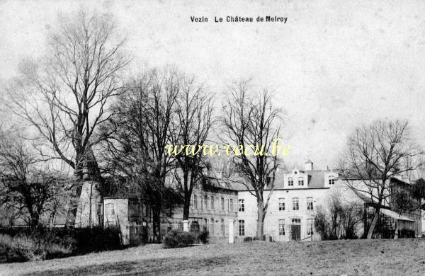 postkaart van Vezin Le château de Melroy