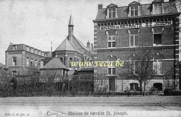 postkaart van Ciney Maison de retraite Saint Joseph