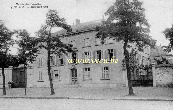 ancienne carte postale de Rochefort Maison des Fauvettes