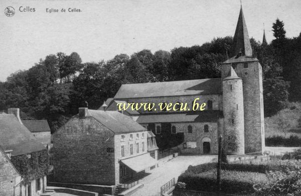 postkaart van Celles Eglise de Celles