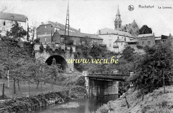 ancienne carte postale de Rochefort La Lomme