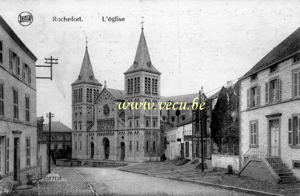 ancienne carte postale de Rochefort L'église