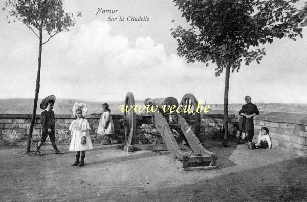 postkaart van Namen Sur la Citadelle