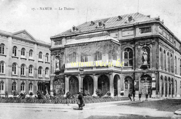 ancienne carte postale de Namur Le Théatre