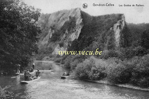 postkaart van Celles Gendron-Celles - Les Grottes de Furfooz