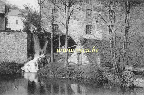 ancienne carte postale de Annevoie-Rouillon Un moulin