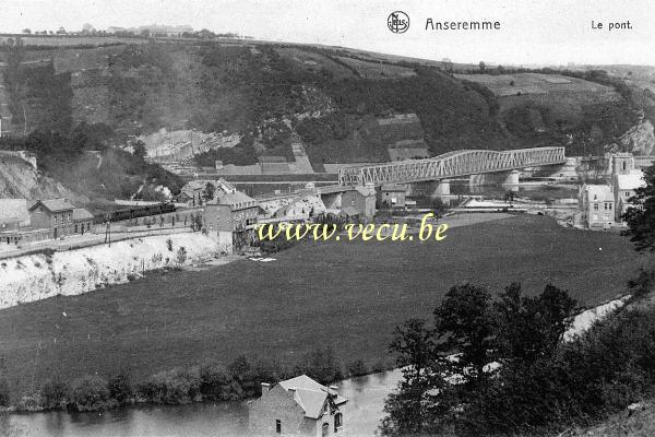postkaart van Anseremme Le pont