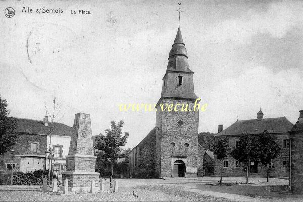 postkaart van Alle-sur-Semois La Place