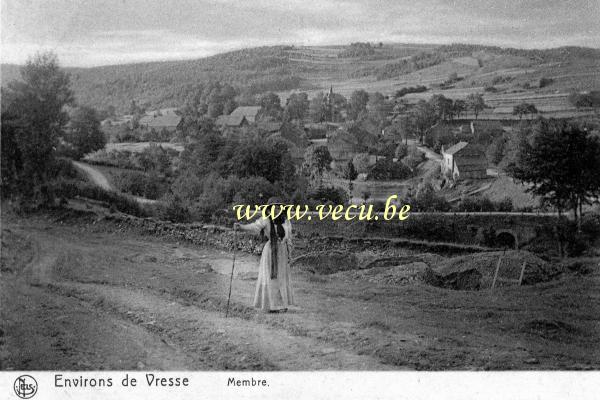 postkaart van Membre-sur-Semois Environs de Vresse - Membre