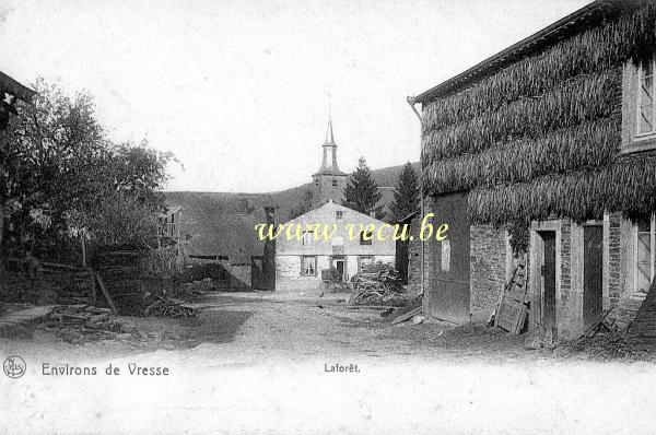 ancienne carte postale de Vresse-sur-Semois Laforêt