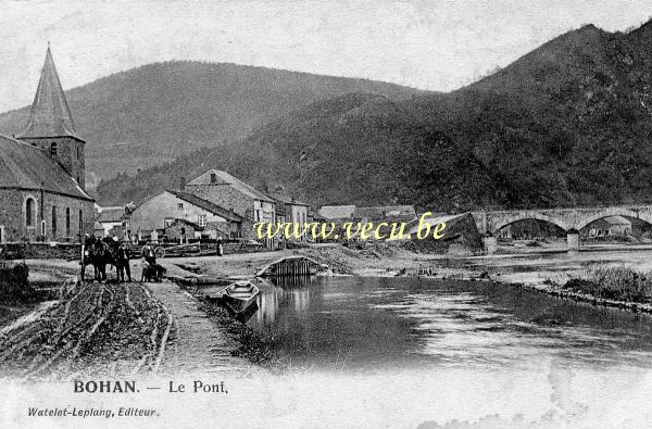 postkaart van Bohan Le Pont