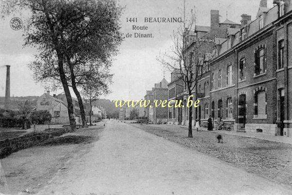 postkaart van Beauraing Route de Dinant