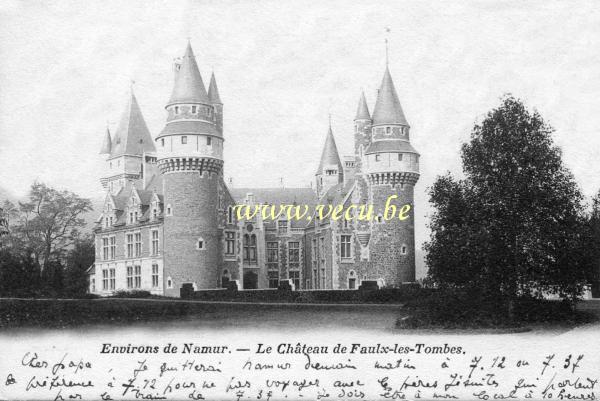 postkaart van Faulx-les-Tombes Le Château de Faulx-les-Tombes