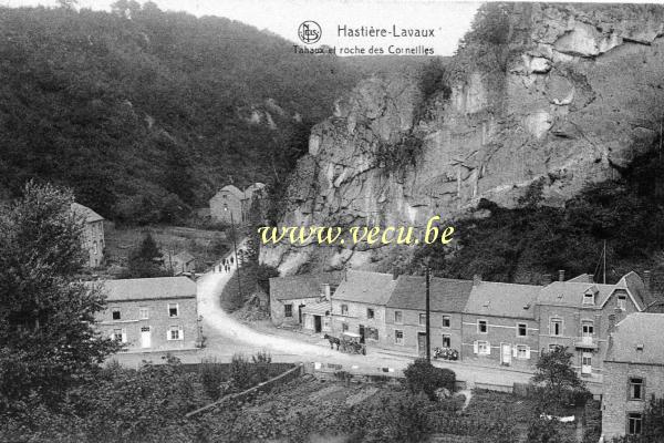 ancienne carte postale de Hastière Hastière-Lavaux   Tahaux et roche des Corneilles