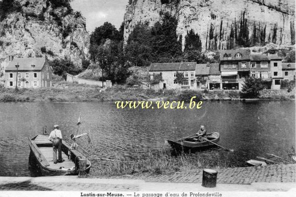 postkaart van Lustin Le Passage d'eau de Profondeville