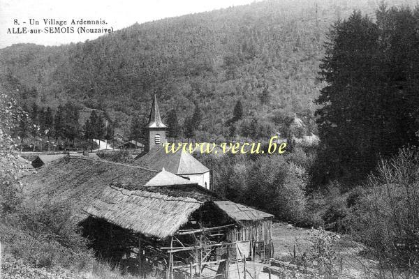 postkaart van Alle-sur-Semois Un village ardennais - Alle-sue-Semois (Mouzaive)