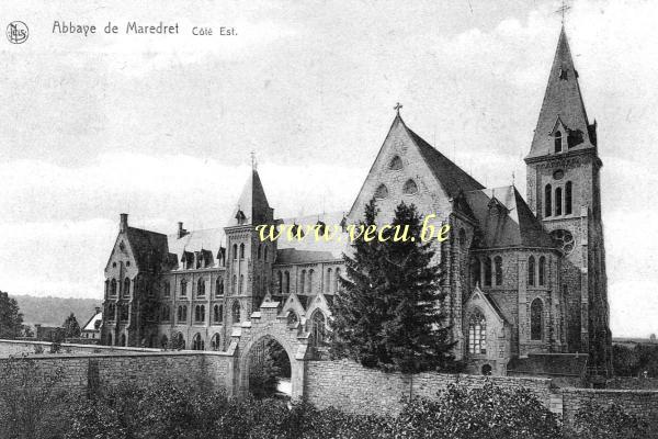 postkaart van Maredret Abbaye de Maredret - Côté est