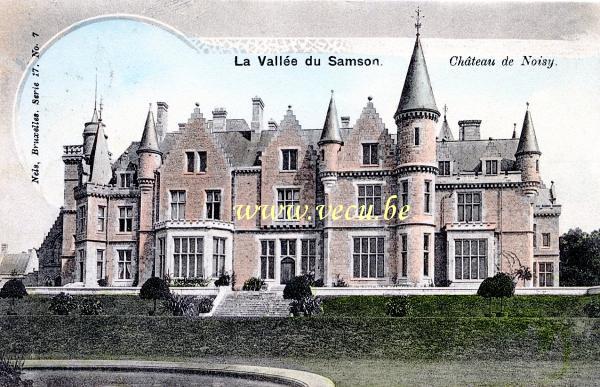 ancienne carte postale de Celles Château de Noisy