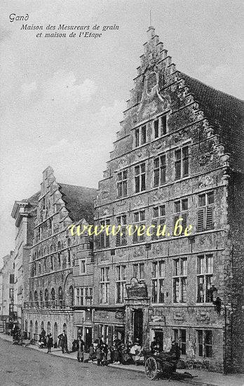 postkaart van Gent Het Cooremetershuys