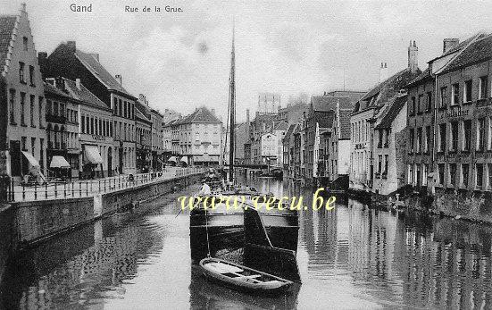postkaart van Gent Kraanlei